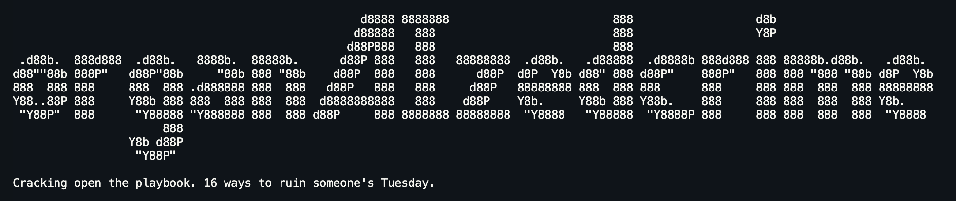 organAIzedcrime CLI running in terminal showing MITRE ATLAS output